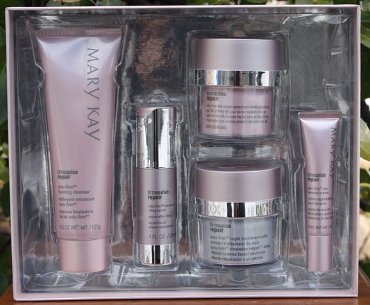 Mary Kay TimeWise Repair Volu-Firm Set - 5 Piece Full-Size - Exp 02/2027