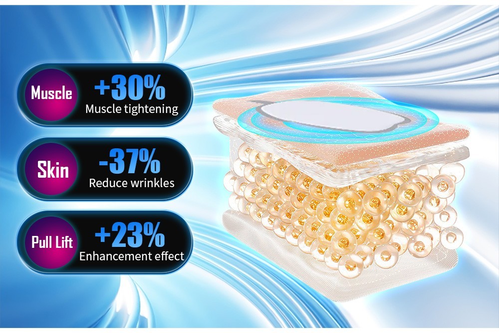 Non-invasive Face Lift Facial Skin Tighten Lifting Machine Wrinkle Reduction SPA