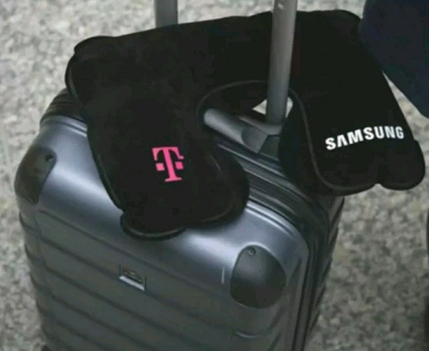 T-Mobile Tuesdays Travel Neck Pillow T-Mobile and Samsung Logo