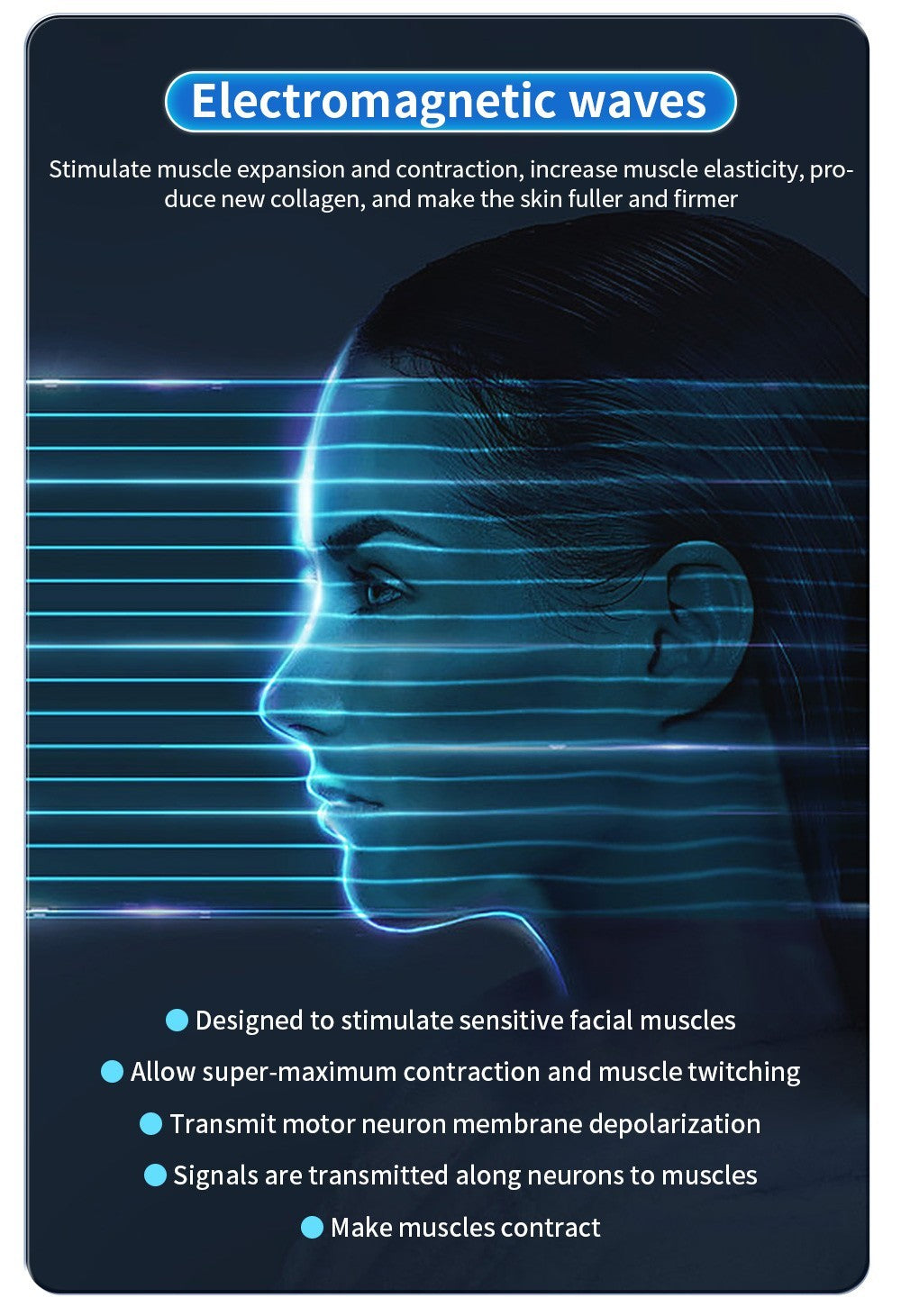 Non-invasive Face Lift Facial Skin Tighten Lifting Machine Wrinkle Reduction SPA