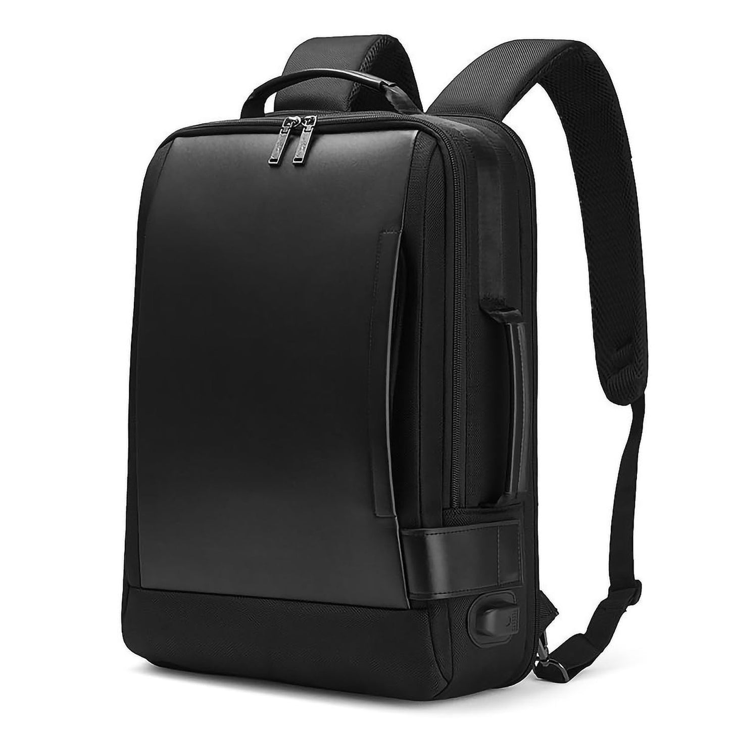 TELOSPORTS 15.6 inch Laptop Business Black Backpack - Convertible and Spaciou...