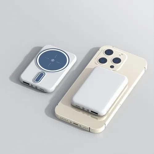 Magnetic Wireless Charging Power Bank 10000mAh Mobile Battery Portable Fast Char