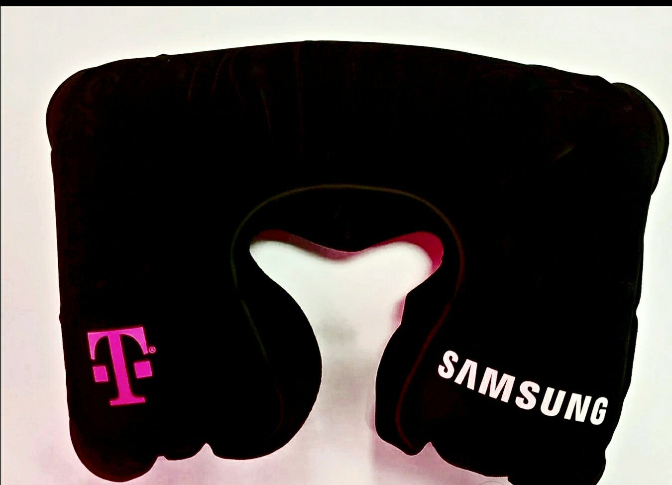 T-Mobile Tuesdays Travel Neck Pillow T-Mobile and Samsung Logo