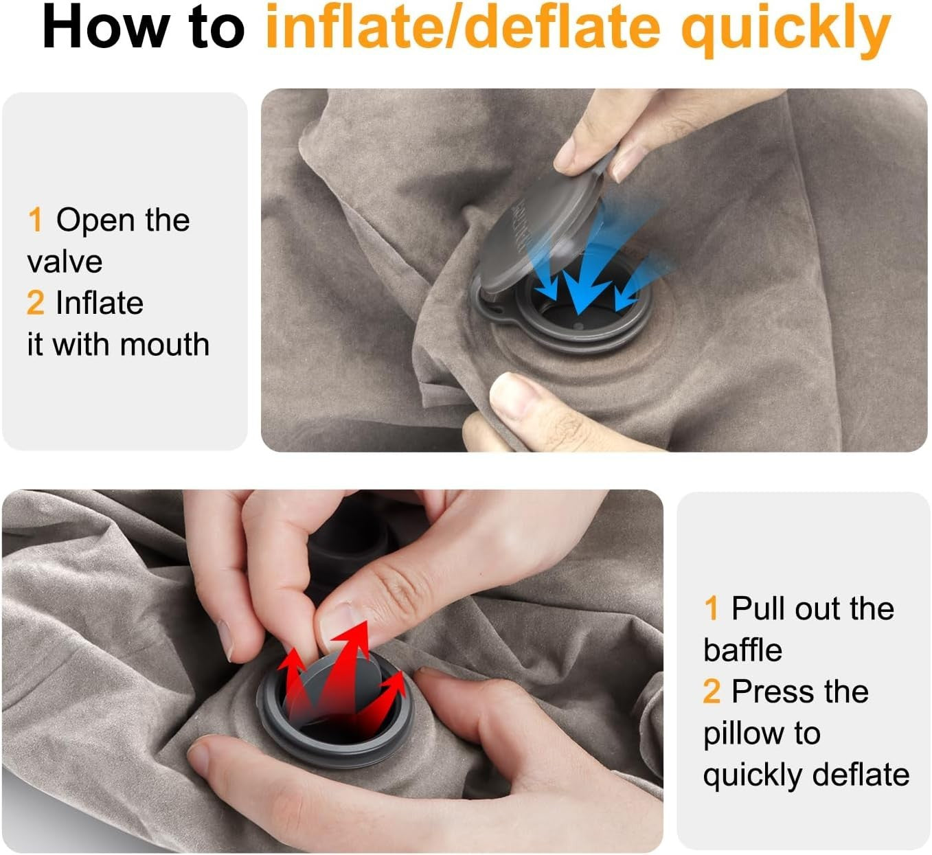 Inflatable Travel Foot Rest Pillow, Kids Airplane Bed, Adjustable Height Leg ...