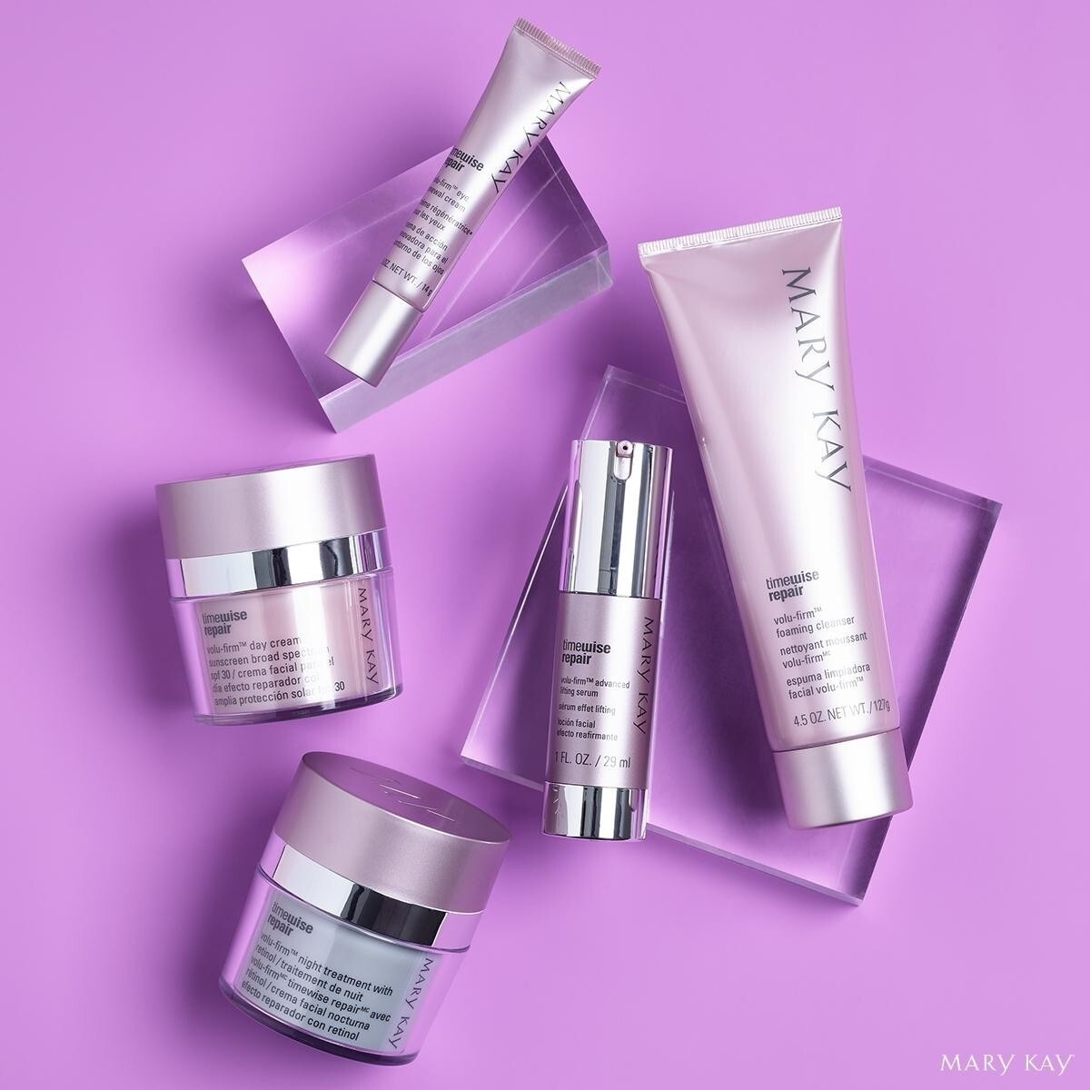 Mary Kay TimeWise Repair Volu-Firm Set - 5 Piece Full-Size - Exp 02/2027
