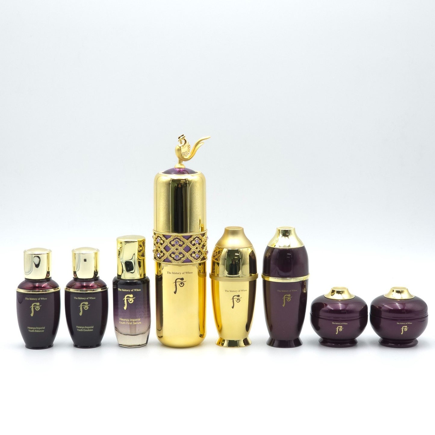 The history of Whoo Hwanyu Signature Ampoule Special Set 8 Items K-Beauty